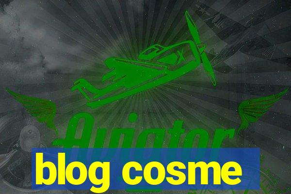 blog cosme