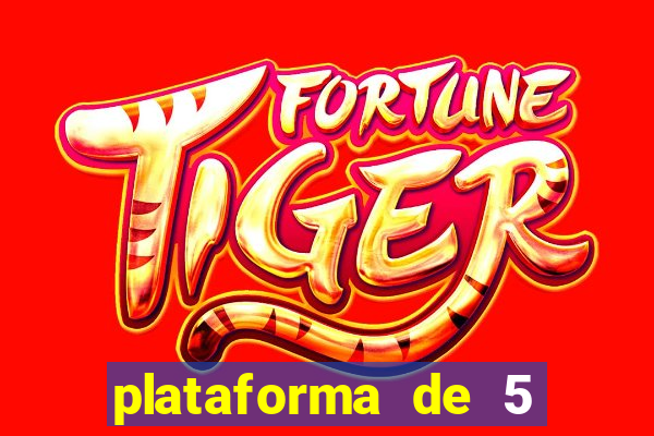 plataforma de 5 reais fortune tiger