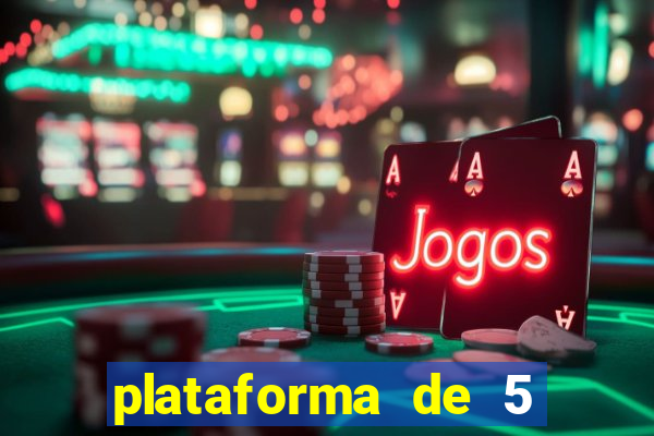 plataforma de 5 reais fortune tiger