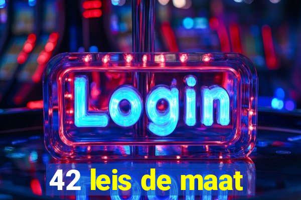 42 leis de maat