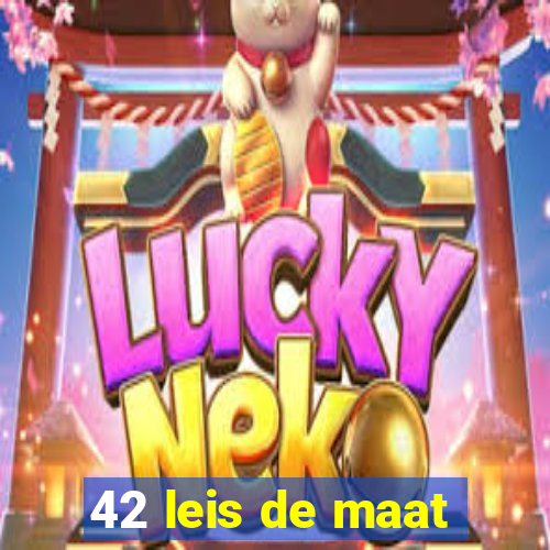 42 leis de maat