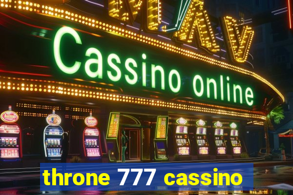 throne 777 cassino