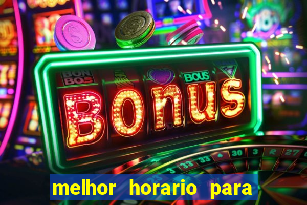 melhor horario para jogar fortune rabbit