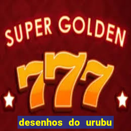 desenhos do urubu do flamengo para colorir