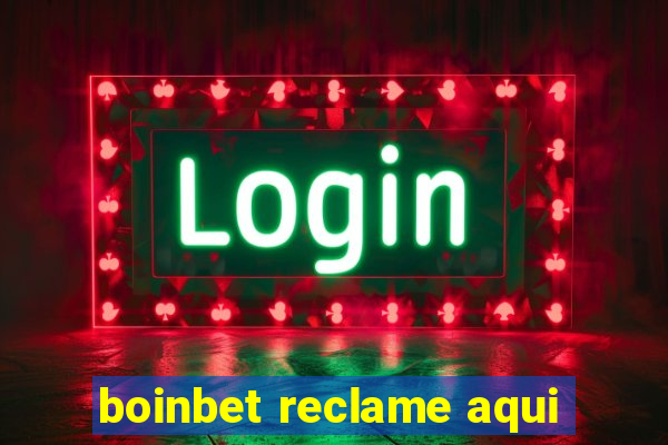 boinbet reclame aqui