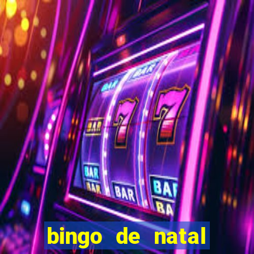 bingo de natal para imprimir gratis