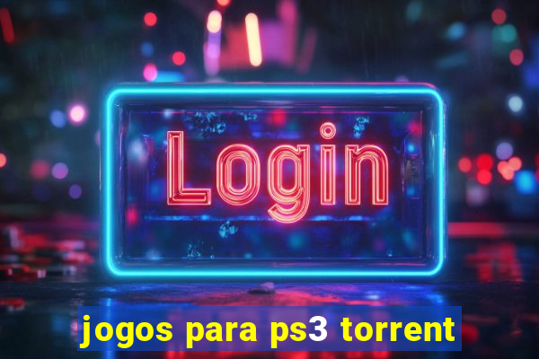 jogos para ps3 torrent