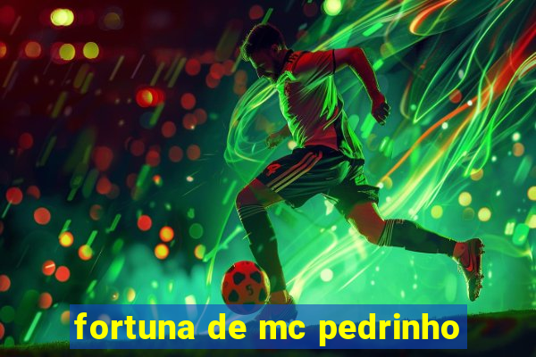 fortuna de mc pedrinho