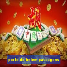 porto de belem passagens