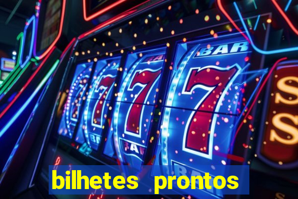 bilhetes prontos apostas esportivas