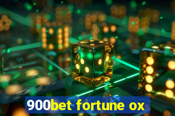 900bet fortune ox