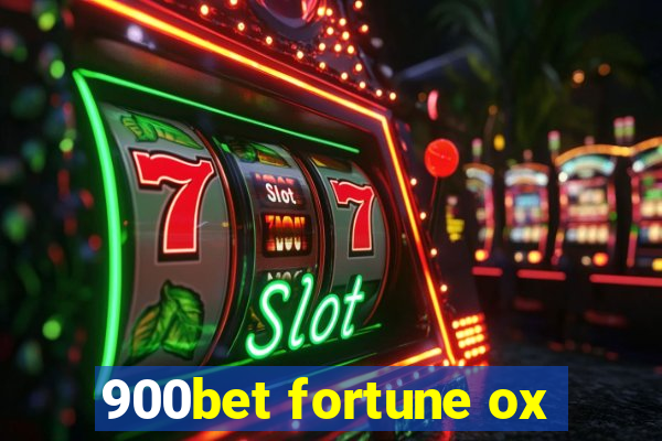 900bet fortune ox