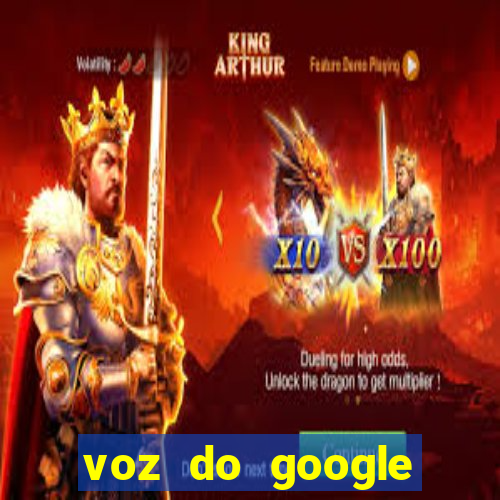 voz do google tradutor homem