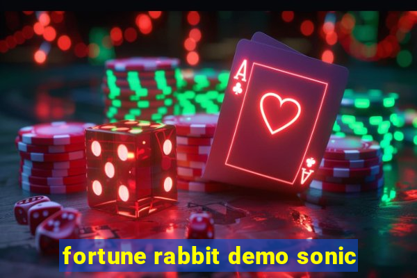 fortune rabbit demo sonic