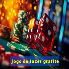 jogo de fazer grafite