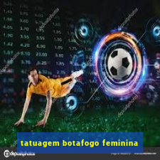 tatuagem botafogo feminina