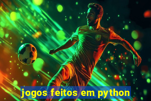 jogos feitos em python