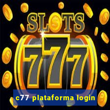 c77 plataforma login