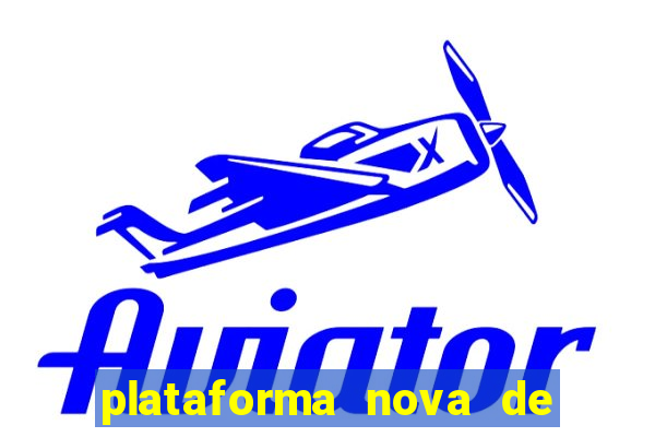 plataforma nova de 3 reais