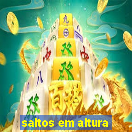 saltos em altura