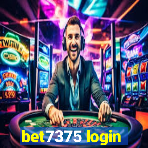 bet7375 login