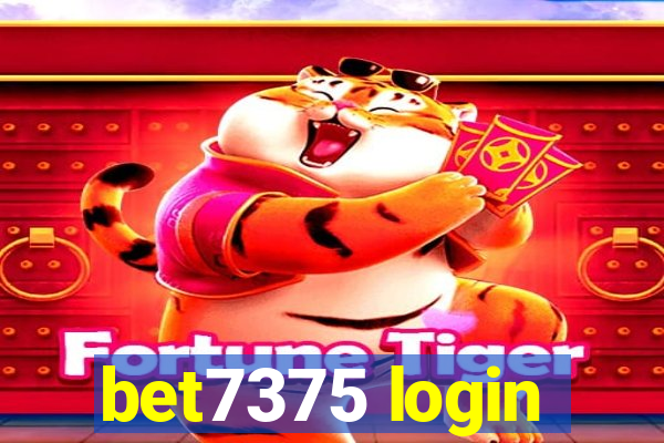 bet7375 login