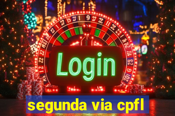 segunda via cpfl