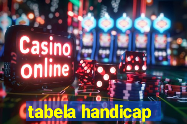 tabela handicap