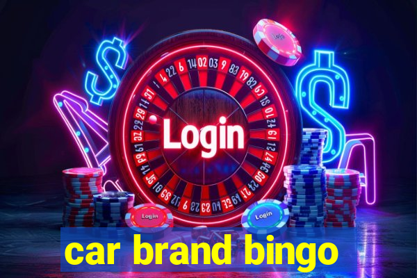 car brand bingo