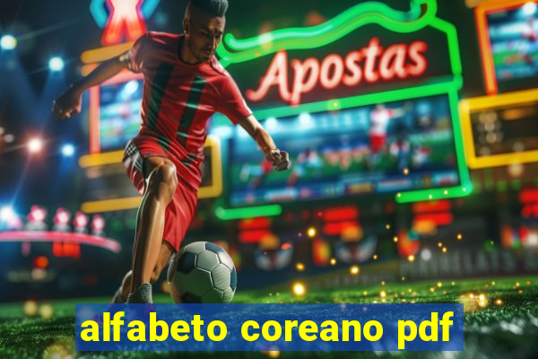 alfabeto coreano pdf