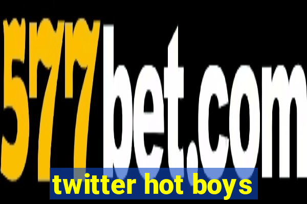 twitter hot boys