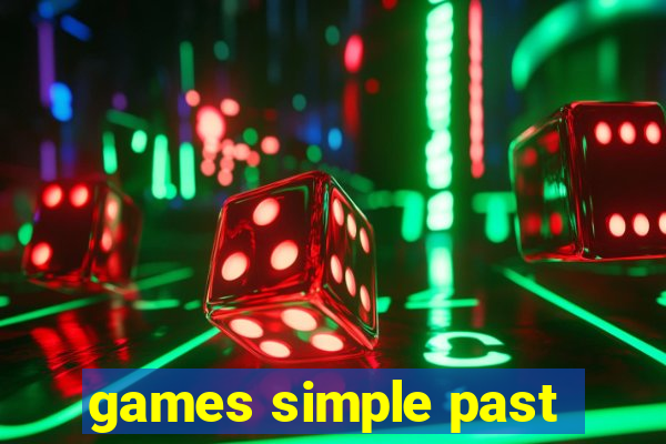 games simple past