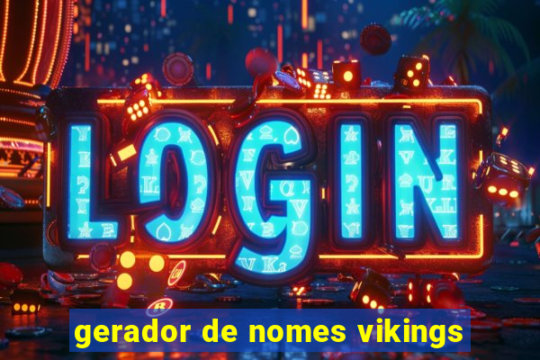 gerador de nomes vikings