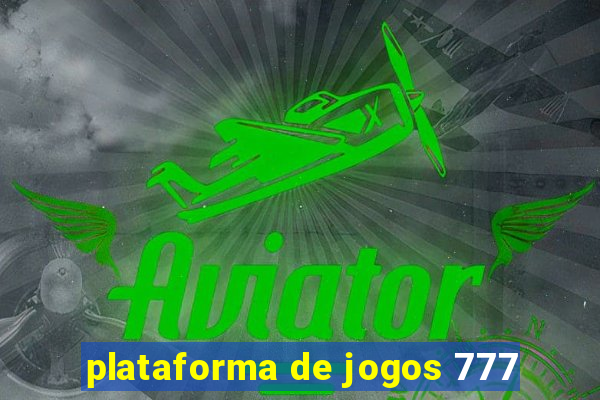 plataforma de jogos 777