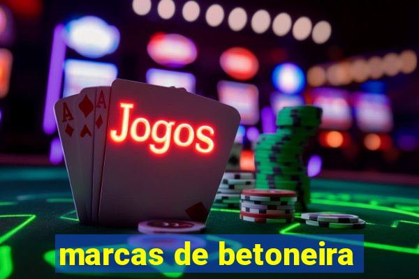 marcas de betoneira