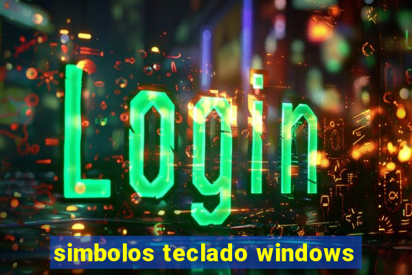 simbolos teclado windows