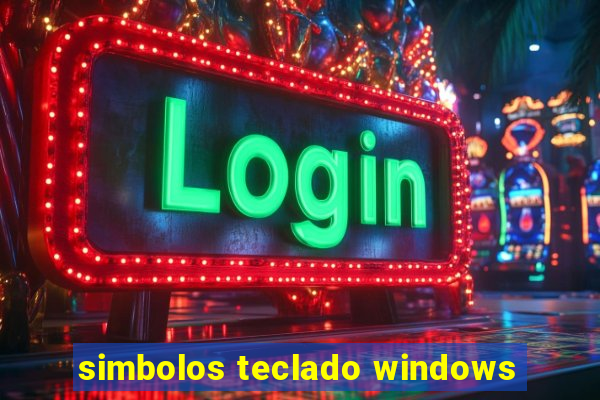 simbolos teclado windows