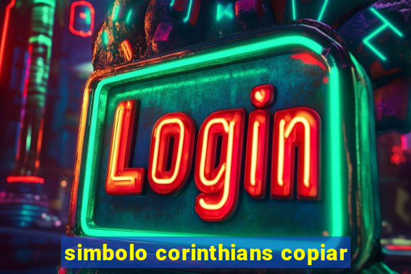 simbolo corinthians copiar