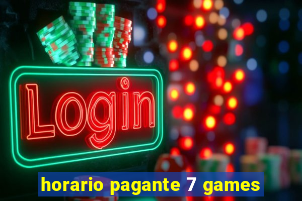 horario pagante 7 games