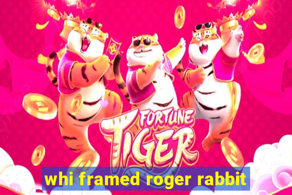 whi framed roger rabbit