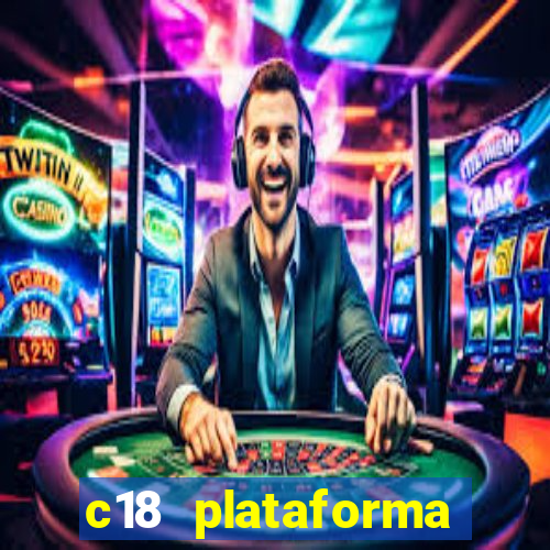 c18 plataforma login entrar