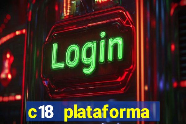 c18 plataforma login entrar