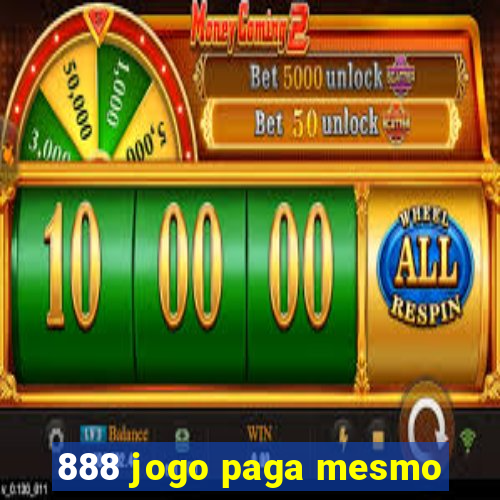 888 jogo paga mesmo