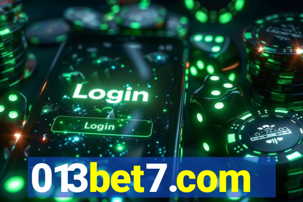 013bet7.com