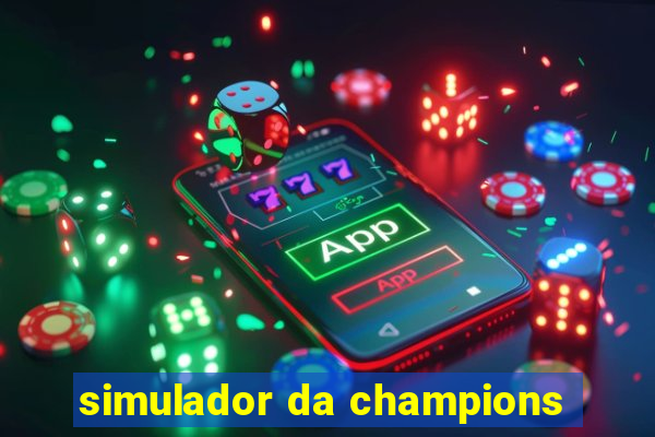 simulador da champions