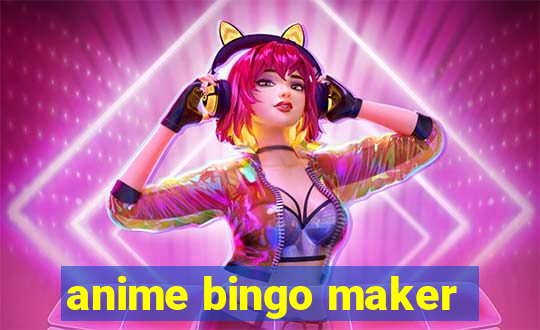 anime bingo maker