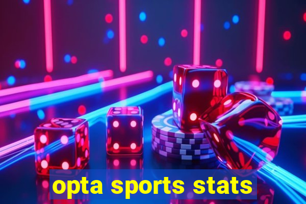 opta sports stats