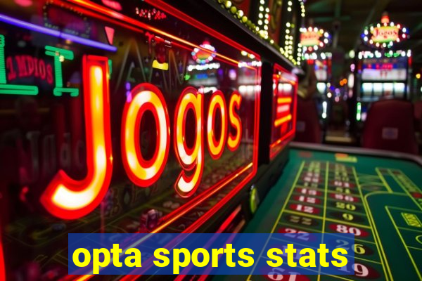 opta sports stats