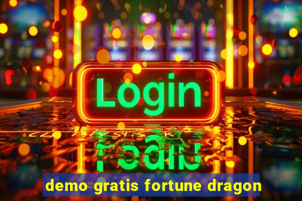 demo gratis fortune dragon