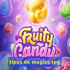 tipos de magias rpg